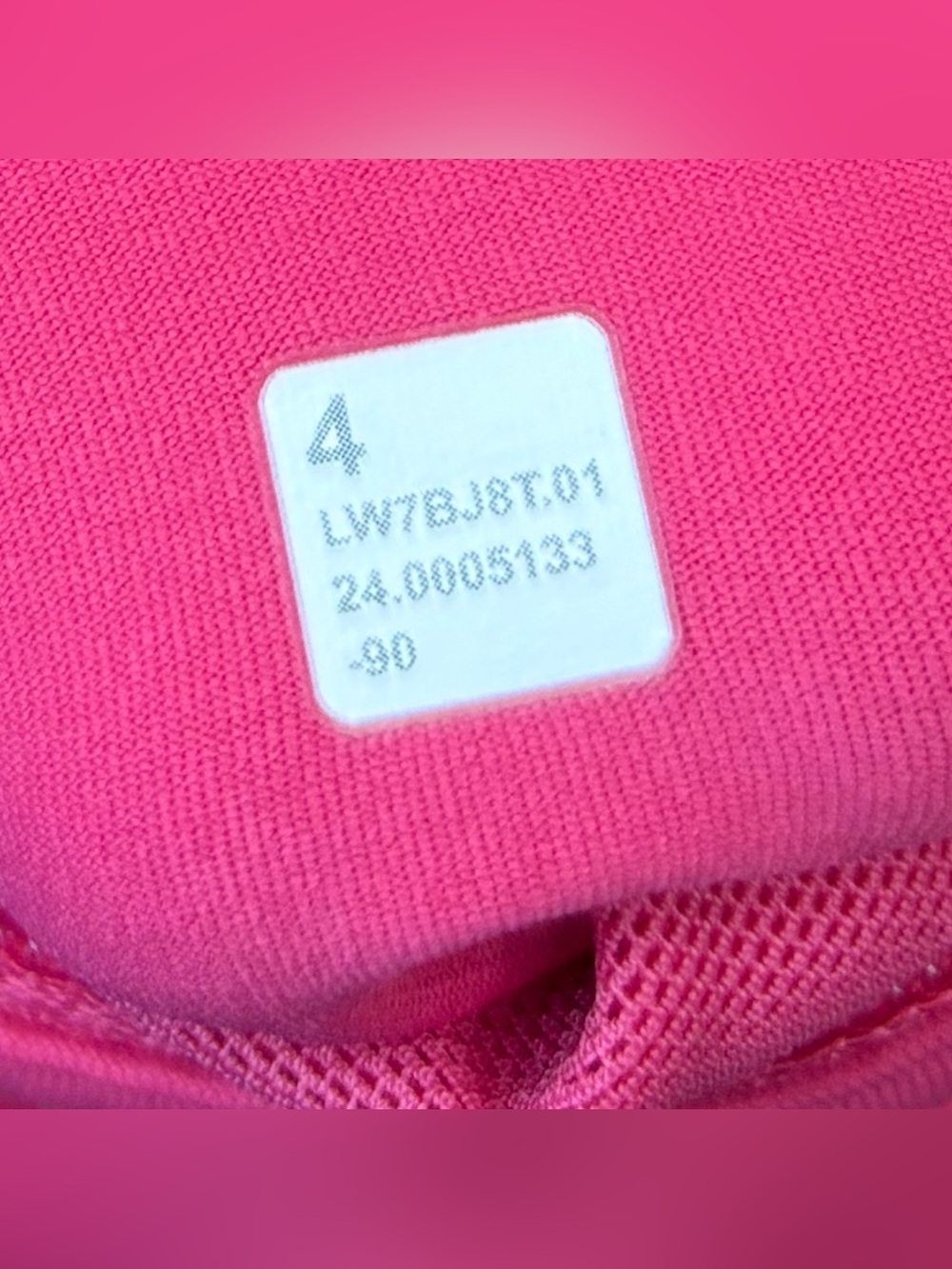 Lululemon Speed Up High Rise Shorts 4" In Glaze Pink Size 4 - Picture 6 of 6